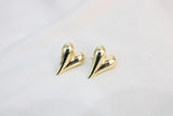Arete De Corazón Chunky