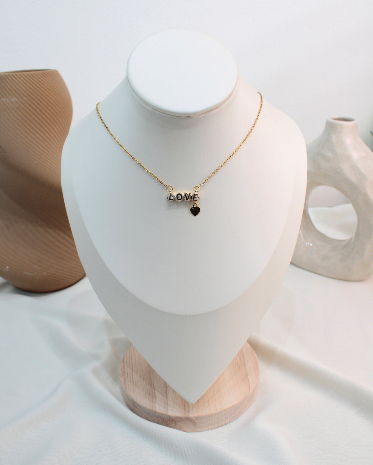 Cadena De Love Con Brillo