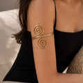 Brazalete De Fantasia Doble Espiral