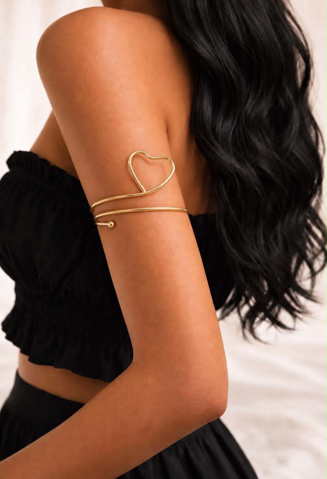 Brazalete De Fantasia De Corazón