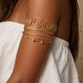 Brazalete De Fantasia Con 4 Espiral