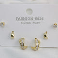 Set 3 Pares De Chispa/Zirconia