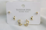 Set 3 Pares De Chispa/Zirconia