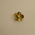 Anillo De Flor Dorado