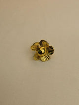 Anillo De Flor Dorado