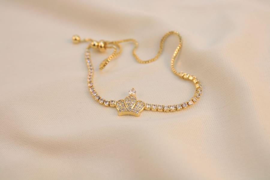 Pulsera ajustable corona
