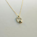 Cadena Fina Doble Corazon