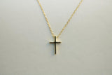 Cadena fina con cruz
