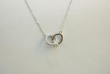 Cadena fina anillo