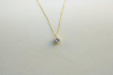 Cadena fina con zirconia