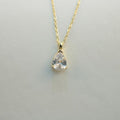 Cadena fina con zirconia