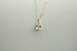 Cadena fina con zirconia