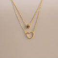 Cadena fina corazon