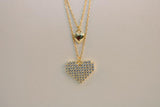 Cadena fina corazon
