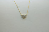 Cadena fina corazon