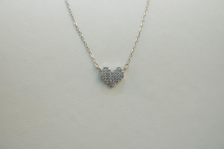 Cadena fina corazon