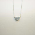 Cadena fina corazon