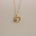 Cadena fina corazon
