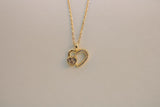 Cadena fina corazon