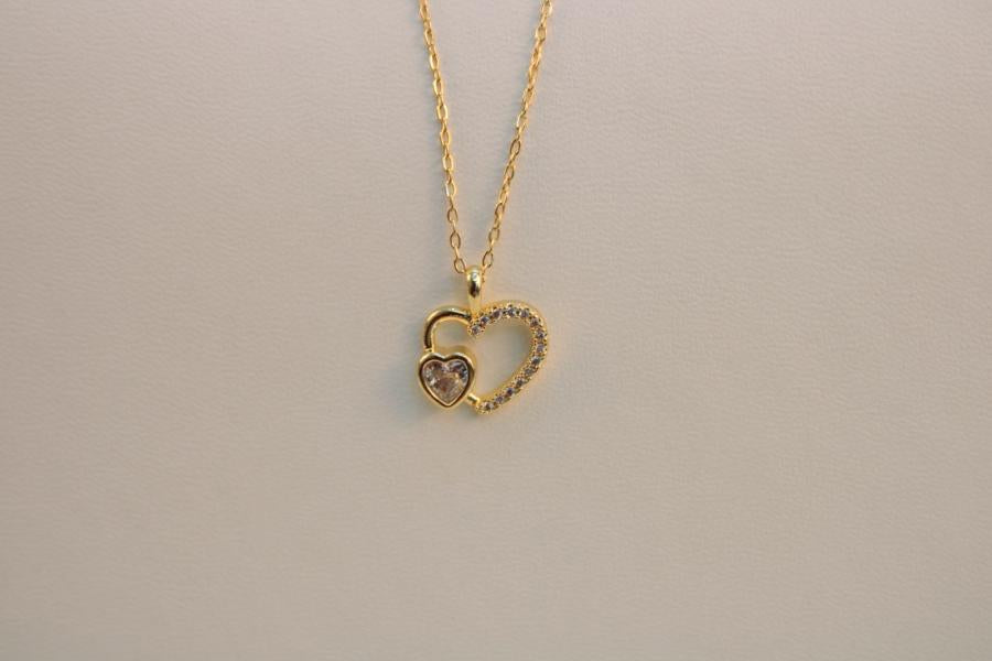 Cadena fina corazon