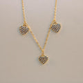 Cadena fina corazon