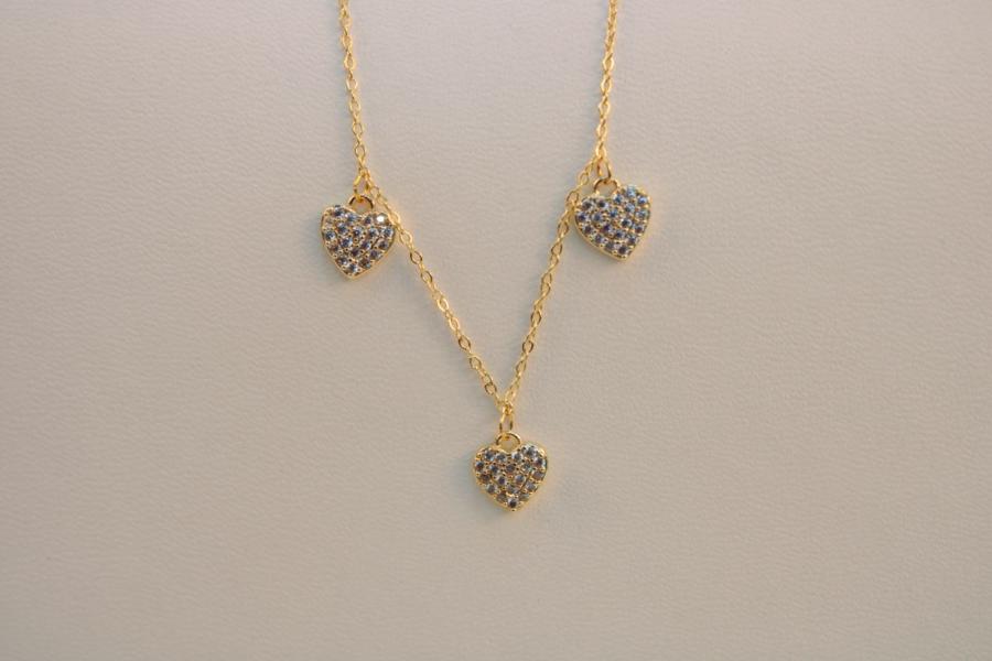 Cadena fina corazon