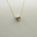 Cadena fina corazon