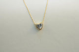 Cadena fina corazon