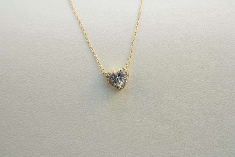 Cadena fina corazon