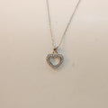 Cadena fina corazon