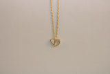 Cadena fina corazon