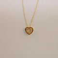 Cadena fina corazon