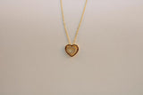 Cadena fina corazon