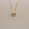 Cadena fina corazon
