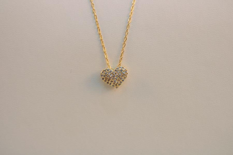 Cadena fina corazon