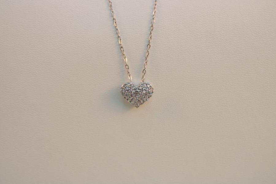 Cadena fina corazon