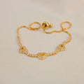 Pulsera ajustable corazon