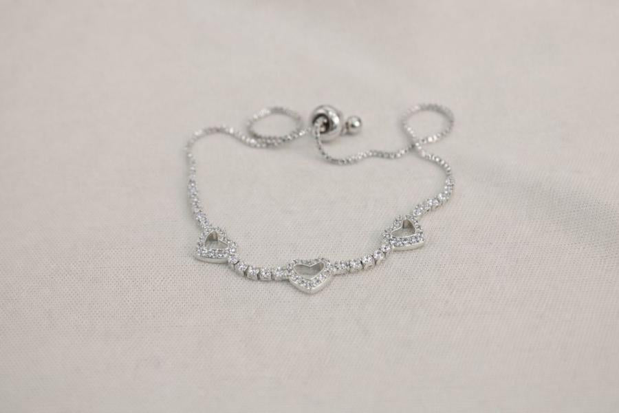 Pulsera ajustable corazon
