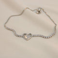 Pulsera ajustable corazon