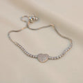 Pulsera ajustable corazon
