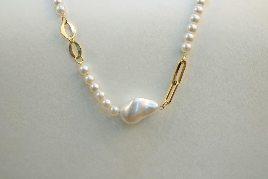 Cadena con perlas