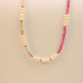 Cadena con cristal de murano