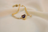 Pulsera ajustable corazon